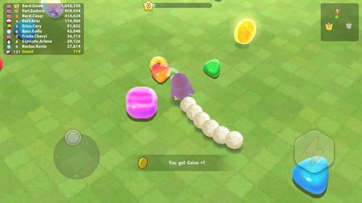 Sweet Crossing: Snake.io android App screenshot 1