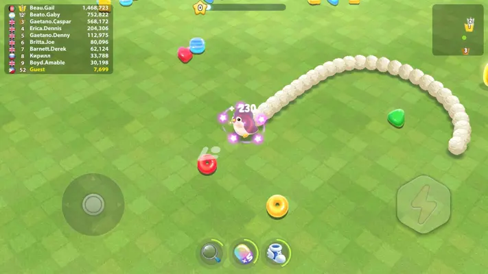 Sweet Crossing: Snake.io android App screenshot 4