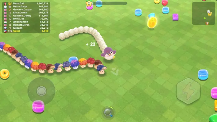 Sweet Crossing: Snake.io android App screenshot 5